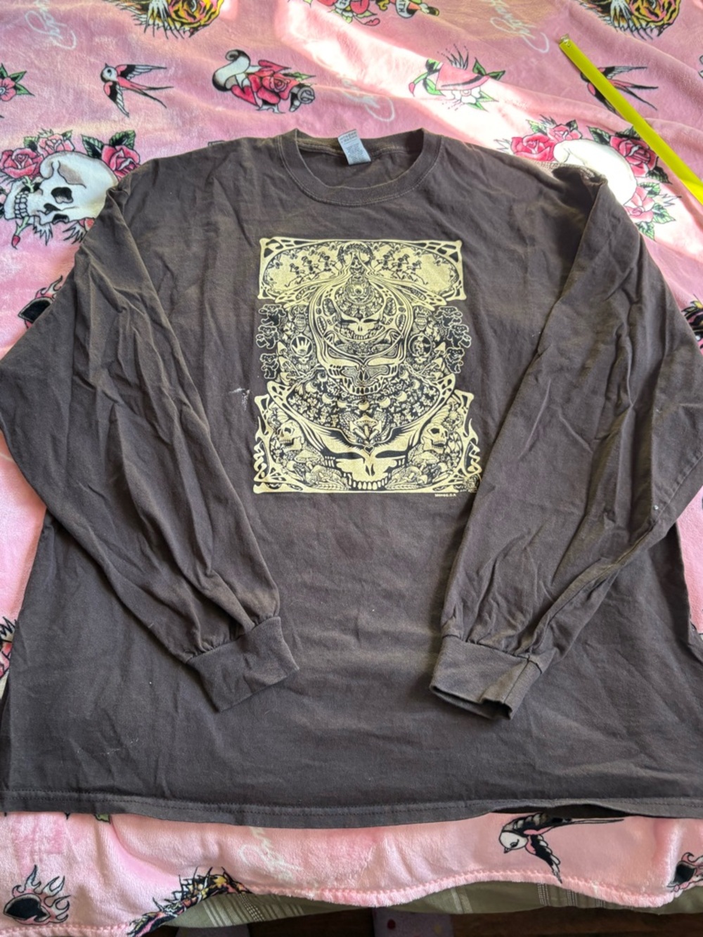 Mens Grateful Dead Long Sleeve Tee Size 2xL